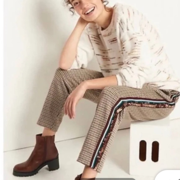 Anthropologie Pants - NWT Anthropologie Maeve Bettie Tapered Pants